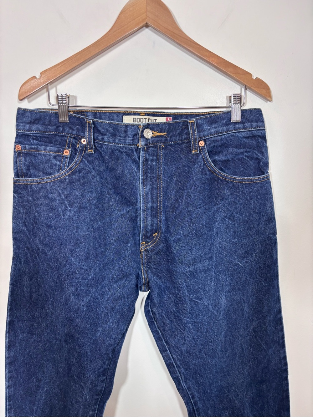 Levi’s Men 517 Bootcut Jeans Blue 35X34 Cotton Classic - Picture 3 of 11